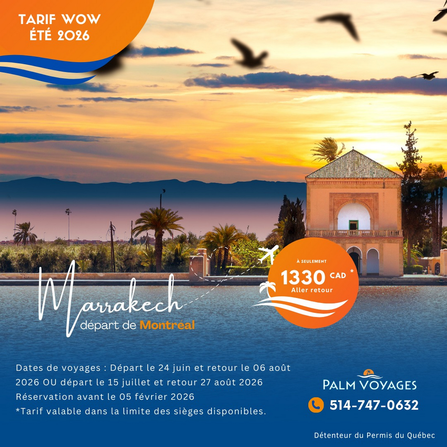 billet d avion marrakech